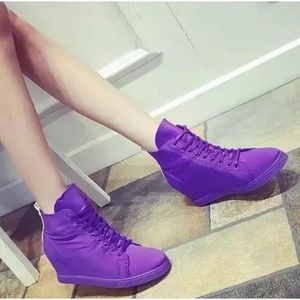 Purple High Tops